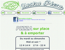 Tablet Screenshot of nostrapizza.fr